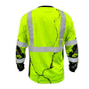 SS360º American Grit - Yellow - Class 3 - Type-R - UPF 40 - Reflective Long Sleeve Safety Shirt