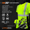 SS360º American Grit - Yellow - Class 2 - Type-R - UPF 40 - Reflective Safety Shirt