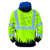 SS360º Alaska - Yellow - Class 3 - Type-R - Reflective Safety Hoodie
