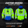 SS360º Alaska - Yellow - Class 3 - Type-R - Reflective Safety Hoodie