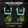 SS360º Stealth American Grit - Black - Type-O - UPF 40 - Reflective Safety Shirt - Custom Orders