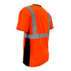 SS360º Basic - Orange - Class 2 - Type-R - UPF 40 - Reflective Safety Shirt