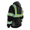 SS360º Stealth Basic - Black - Type-O - Reflective Safety Hoodie