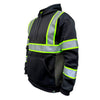 SS360º Stealth Basic - Black - Type-O - Reflective Safety Hoodie