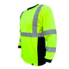 SS360º Basic - Yellow - Long Sleeve Class 3 - Type-R - UPF 40 - Reflective Safety Tee