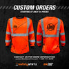SS360º Long Sleeve Tee - Custom Order Info