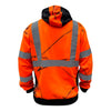 SS360º Daybreak Camo - Orange - Class 3 - Type-R - Reflective Safety Hoodie