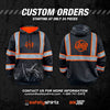 SS360º Stealth Nightfall Camo - Black - Type-O - Enhanced Visibility - Reflective Safety Hoodie