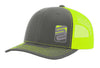 SS Richardson Snapback Hat - Charcoal/Yellow