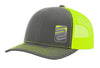 SS Richardson Snapback Hat - Charcoal/Yellow