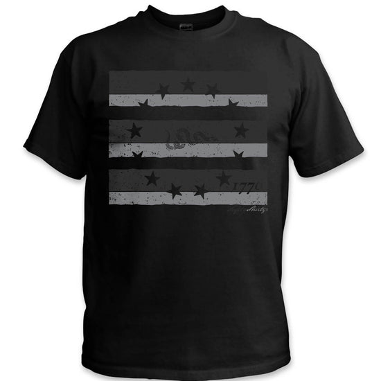 1776 Betsy Ross Safety Stripe Shirt - Gray/Reflective/Black