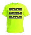 1776 Betsy Ross Hi-Vis Safety Stripe Shirt - Gray/Reflective/Yellow(Safety Green)