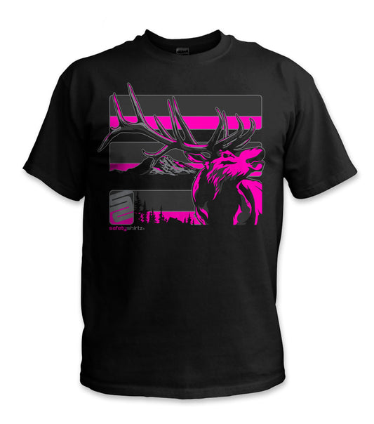 Elk Stealth Safety Shirt - Pink/Gray/Reflective/Black