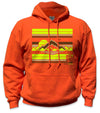 High Country Safety Hoodie - Yellow/Brown/Orange