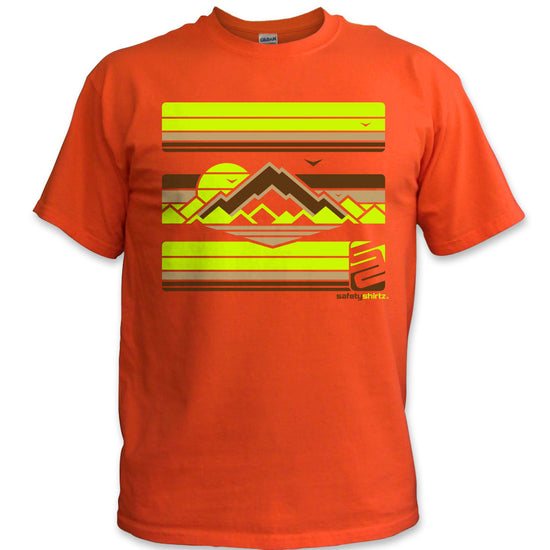 High Country Safety Shirt - Yellow/Brown/Orange