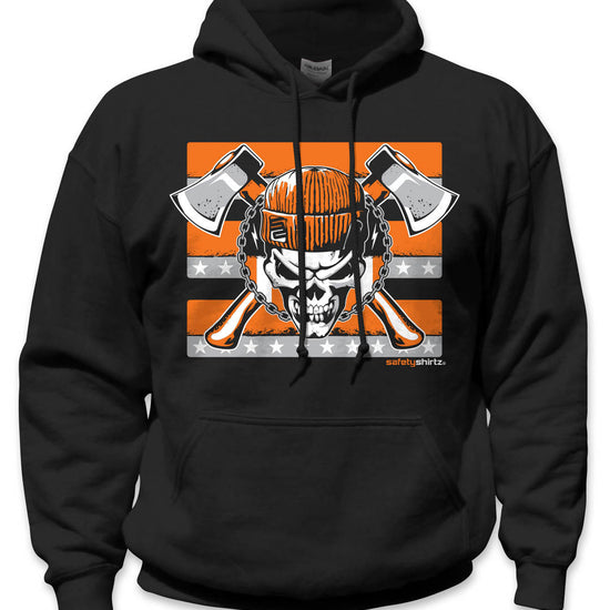 Intimidator Safety Hoodie - Orange/Black