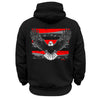 Iron Eagle Safety Stripe Hoodie - Red/Reflective/Black