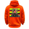 Log Truck Hi-Vis Safety Stripe Hoodie - Yellow/Reflective/Orange