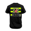 Log Truck Hi-Vis Safety Stripe Tee - Yellow/Reflective/Black