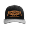 SS Badge - Richardson Snapback Hat - Gray/Black/White