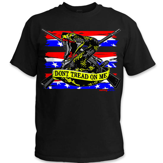 The Patriot Hi-Vis Safety Stripe Tee - Neon Red/Neon Yellow/Black