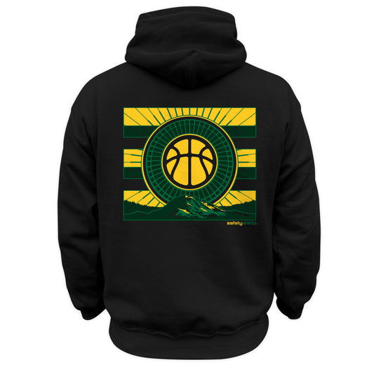 Reign Time Safety Stripe Hoodie - Yellow/Green/Reflective/Black