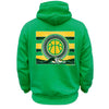 Reign Time Safety Stripe Hoodie - Yellow/White/Reflective/Green