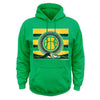 Reign Time Safety Stripe Hoodie - Yellow/White/Reflective/Green