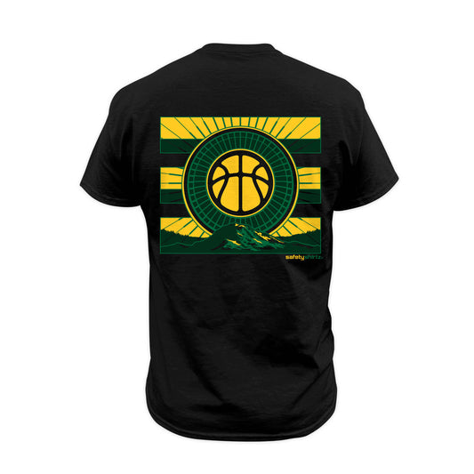 Reign Time Safety Stripe Tee - Yellow/Green/Reflective/Black