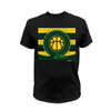 Reign Time Safety Stripe Tee - Yellow/Green/Reflective/Black