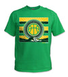 Reign Time Safety Stripe Tee - Yellow/White/Reflective/Green