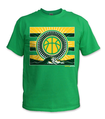 Reign Time Safety Stripe Tee - Yellow/White/Reflective/Green