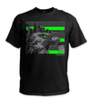 Seattle Stealth Hi-Vis Safety Stripe Tee - Neon Green/Reflective/Black