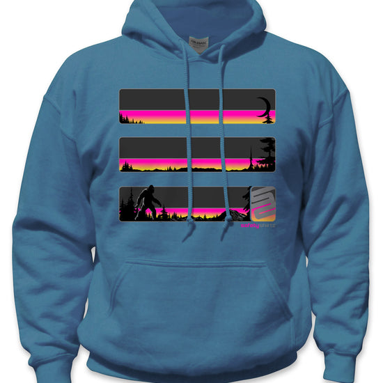 Sasquatch Stealth Hi-Vis Safety Stripe Hoodie - Neon Yellow/Neon Pink/Reflective/Black/Indigo Blue