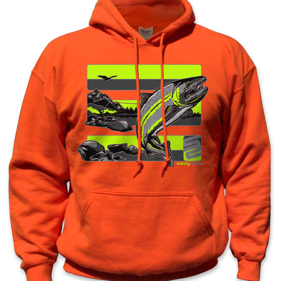 Steelhead Safety Hoodie - Yellow/Reflective/Orange