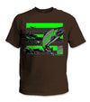 Steelhead Safety Shirt - Green/Reflective/Brown