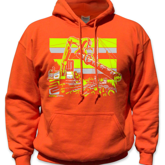 The Landing Safety Hoodie - Neon Yellow/Orange