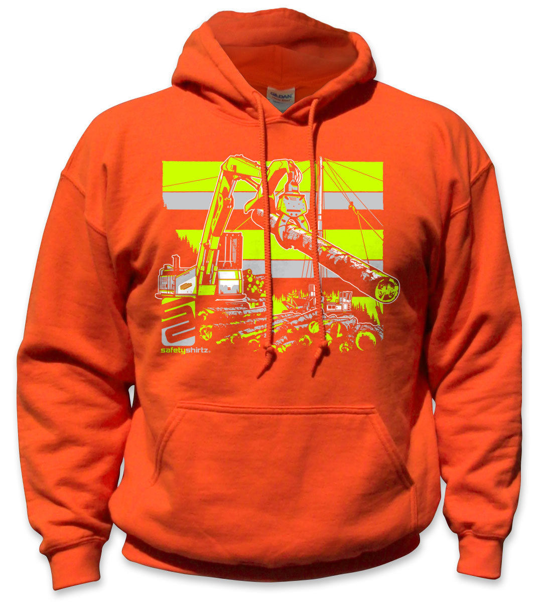 The Landing Safety Hoodie - Neon Yellow/Orange