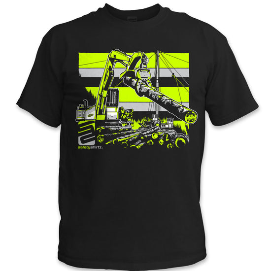 The Landing Safety Shirt - Neon Yellow/Black