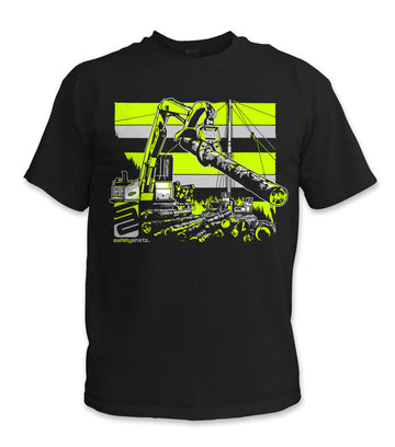 The Landing Safety Shirt - Neon Yellow/Black