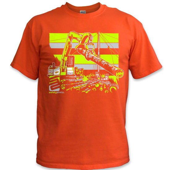 The Landing Safety Shirt - Neon Yellow/Orange