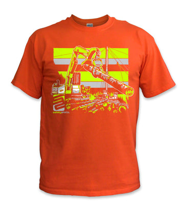 The Landing Safety Shirt - Neon Yellow/Orange