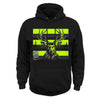The Stag Safety Stripe Hoodie - Yellow/Reflective/Black