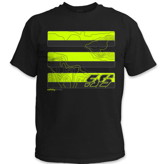 Topo Safety Shirt - Neon Yellow/Black Reflective/Black