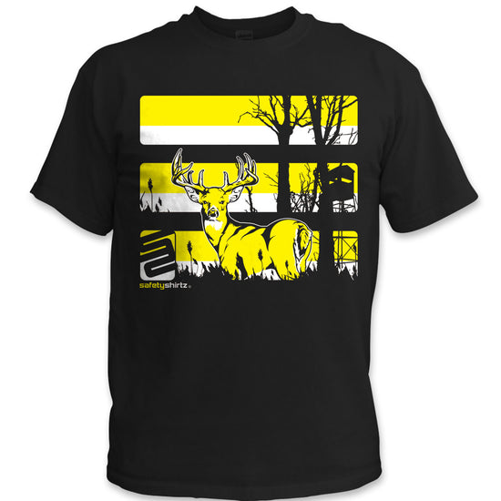 Youth Buck Safety Shirt - Yellow/Black 