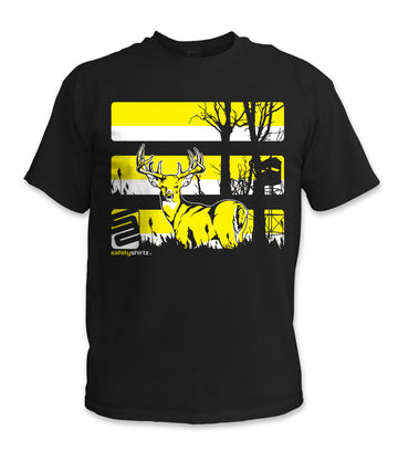 Youth Buck Safety Shirt - Yellow/Black 