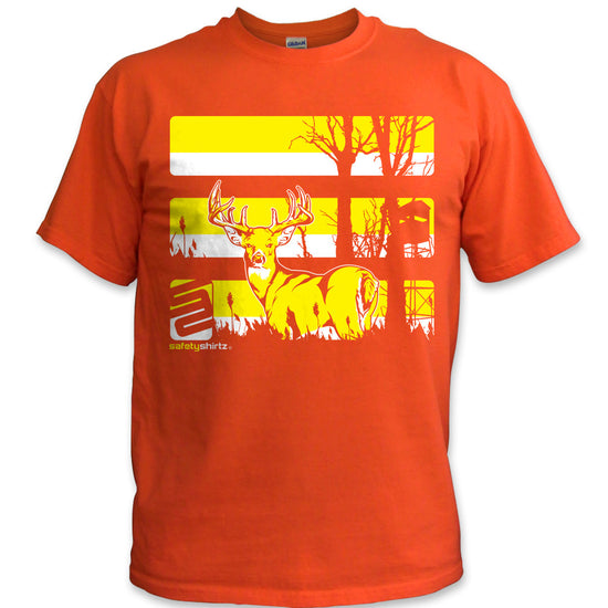 Youth Buck Safety Shirt - Yellow/Orange