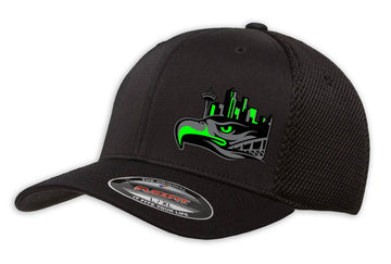 Seattle Stealth Black - Flexfit Hat