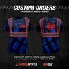 SS360º The Patriot - Blue - UPF 40 - Enhanced Visibility - Reflective Safety Shirt