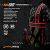 SS360º The Patriot - Military Green - UPF 40 - Enhanced Visibility - Reflective Safety Shirt